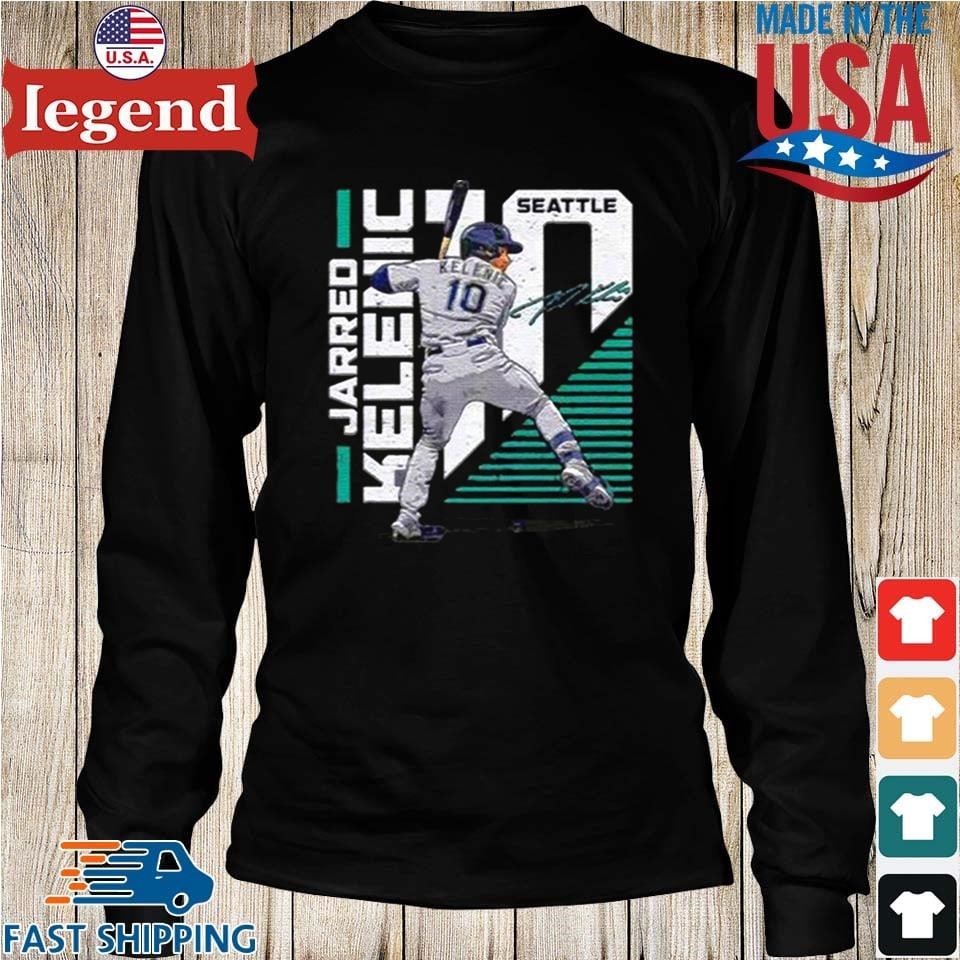 Seattle Mariners Jarred Kelenic Signature Shirt, hoodie, sweater, long  sleeve and tank top