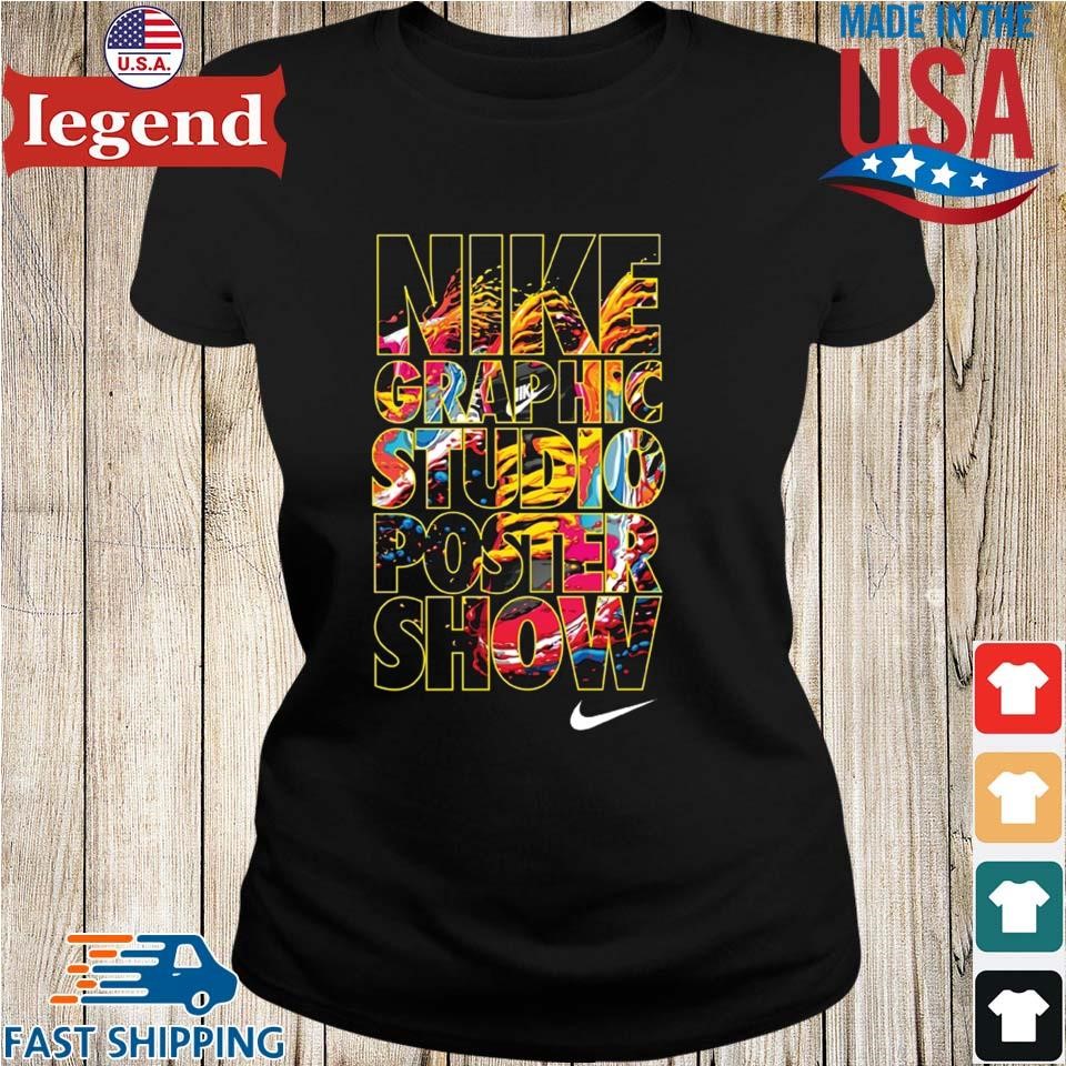 Original Nike Graphic Studio Poster Show Long Sleeves T Shirt, hoodie,  sweater, long sleeve and tank top