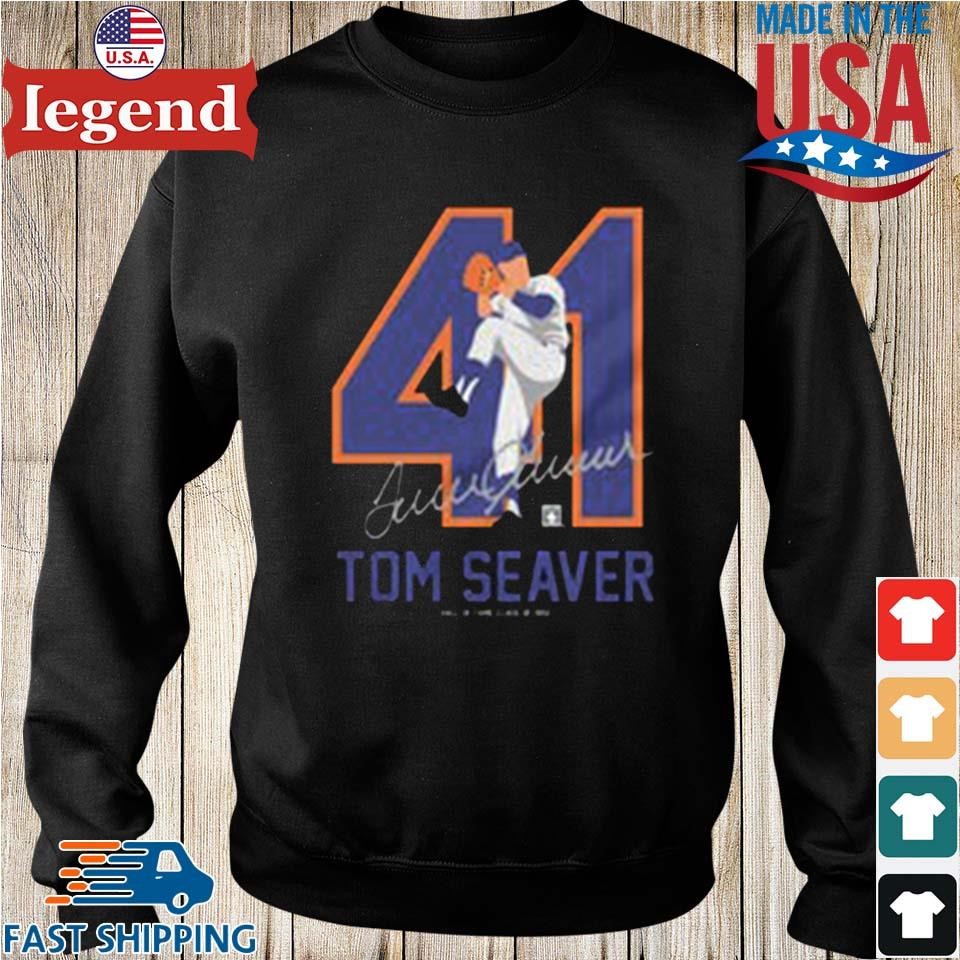 Baseball Hall of Fame Members - Tom Seaver - Silhouette - Unisex T-Shirt, Black / Adult L / T-Shirt