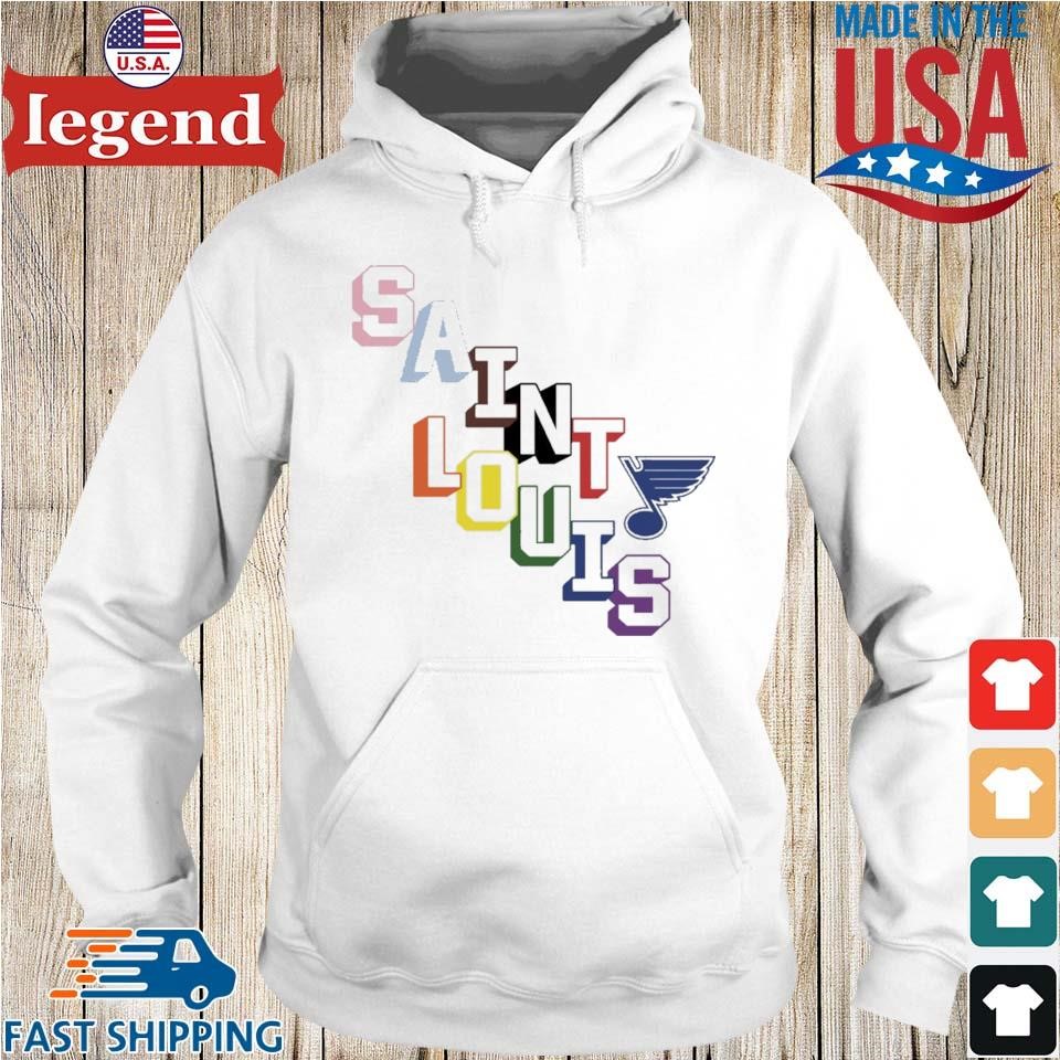 Youth Heathered Gray St. Louis Blues Legends Pullover Sweatshirt