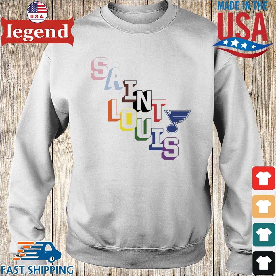 Official st. louis blues saint louis LGBT shirt, hoodie, sweater, long  sleeve and tank top