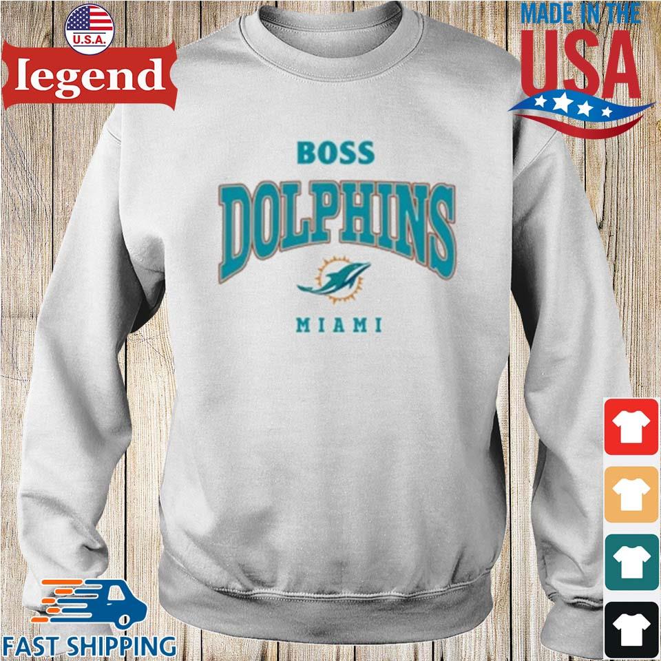 BOSS Miami Dolphins NFL logo Shirt in 2023