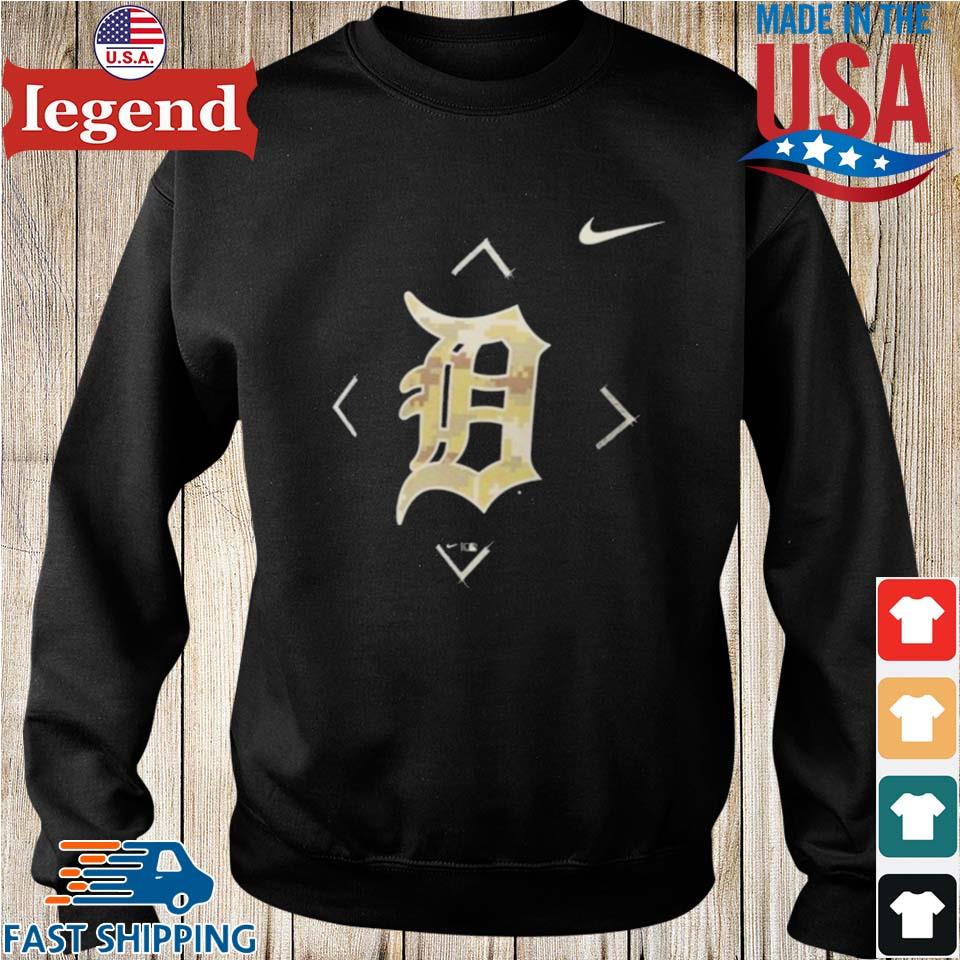 Detroit Tigers Nike Camo Logo 2023 Shirt - Limotees