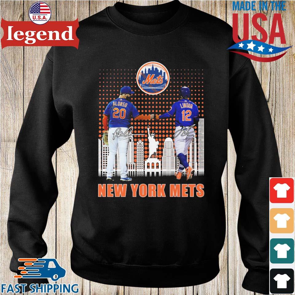 Francisco Lindor New York Mets New 2023 Season Print Baseball Shirt L | PrintWizards Store
