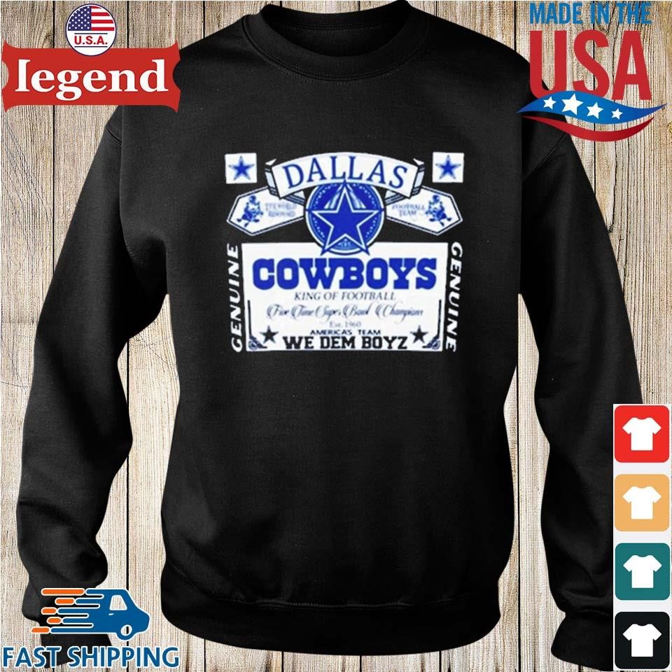 Dallas Cowboys We dem boyz Shirt Sweatshirt Hoodie Long Sleeve Tank