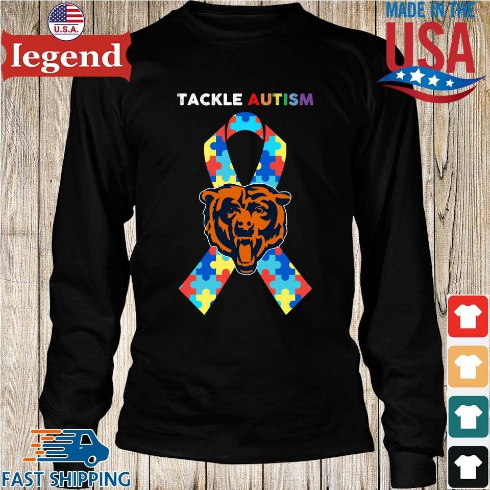 Chicago Bears hand autism 2023 shirt, hoodie, sweater, long sleeve and tank  top