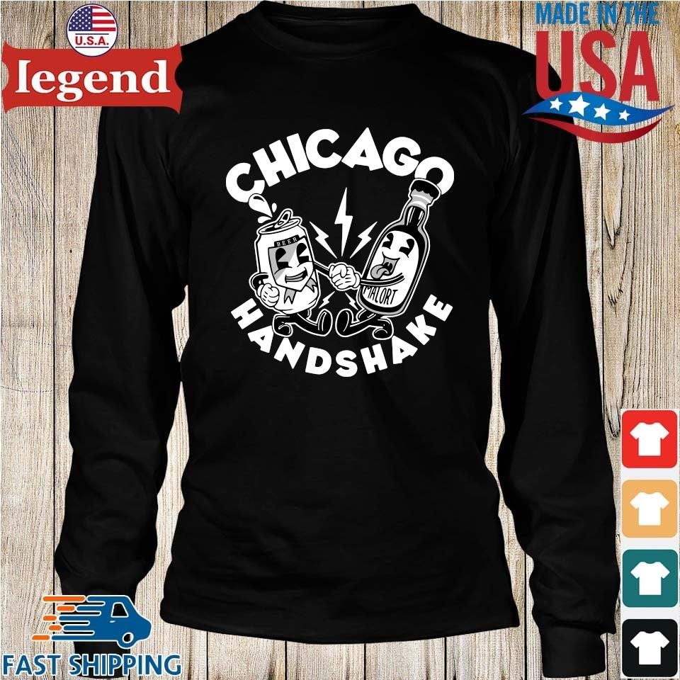 Original Chicago Handshake T-shirt,Sweater, Hoodie, And Long Sleeved,  Ladies, Tank Top