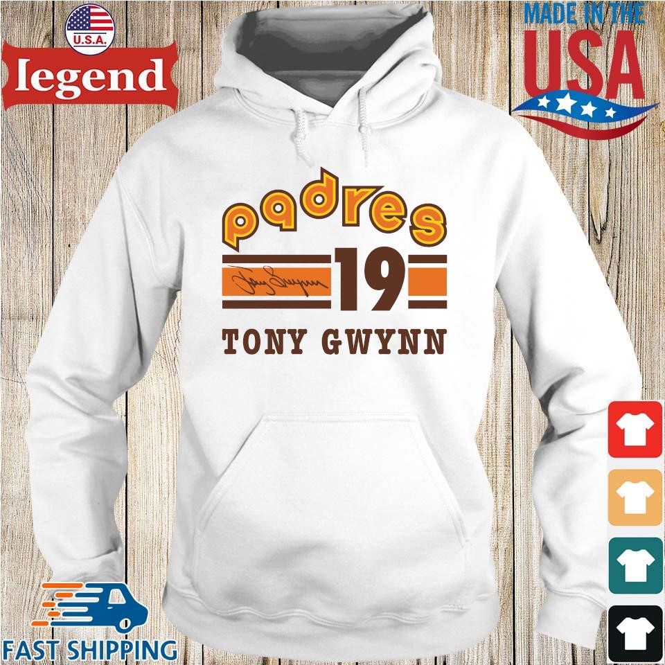 Padres tony gwynn signature jersey shirt, hoodie, sweater, long