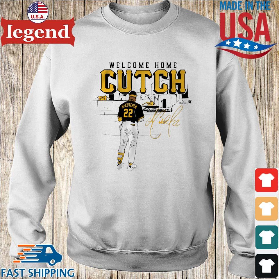 Official Welcome Home, Andrew McCutchen Shirt, hoodie, sweater