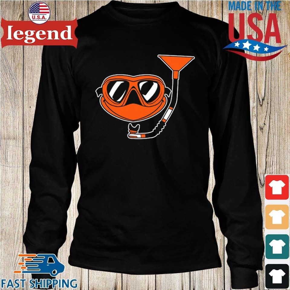 Baltimore Raven Orioles 2 teams sports shield logo shirt, hoodie, sweater,  long sleeve and tank top