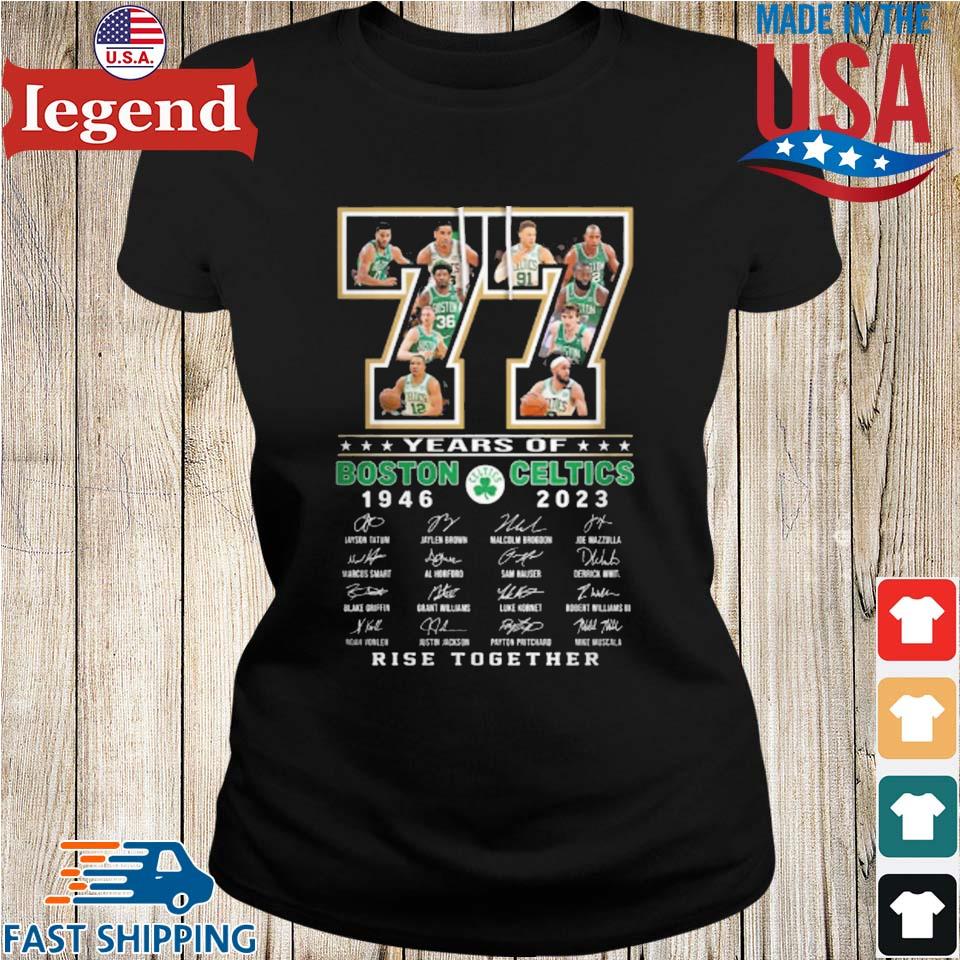 celtics rise t shirt