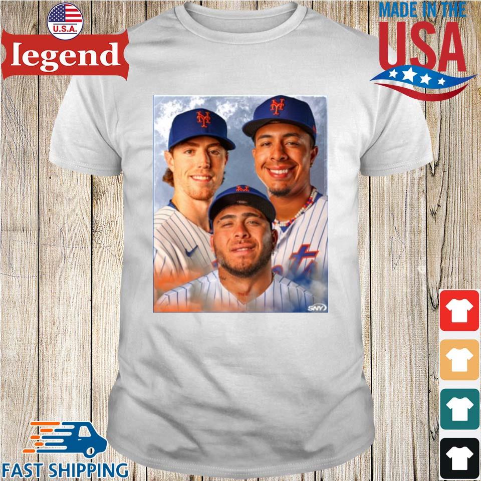 Brett Baty Francisco Álvarez And Mark Vientos New York Mets T-shirt,Sweater,  Hoodie, And Long Sleeved, Ladies, Tank Top