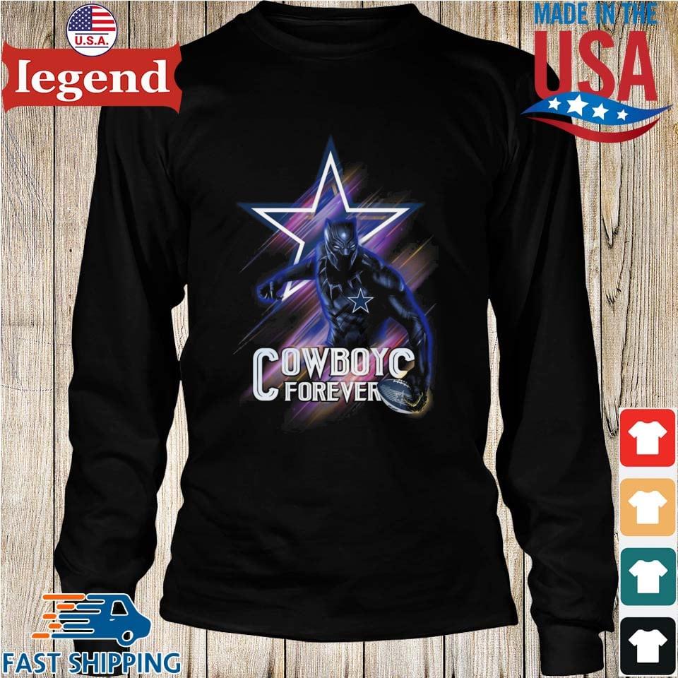 Dallas Cowboys black panther t shirt - Dallas Cowboys Home