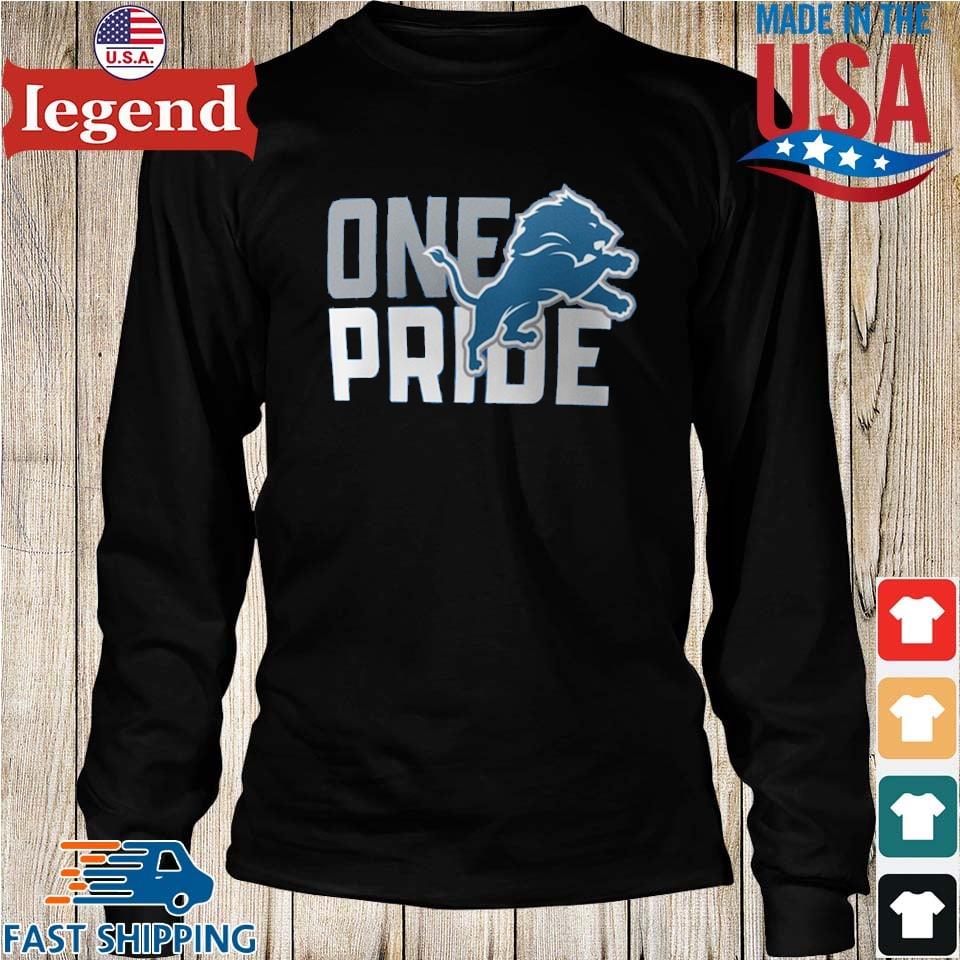 Detroit Lions One Pride Shirt, hoodie, longsleeve, sweatshirt, v-neck tee