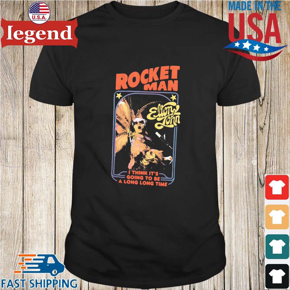 elton john rocket man t shirt