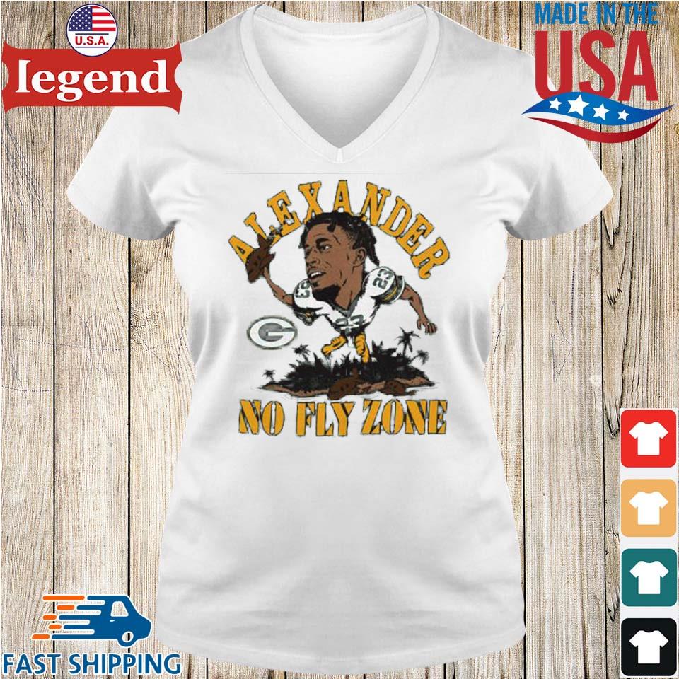 Green Bay Packers #23 Jaire Alexander Island No Fly Zone T-shirt