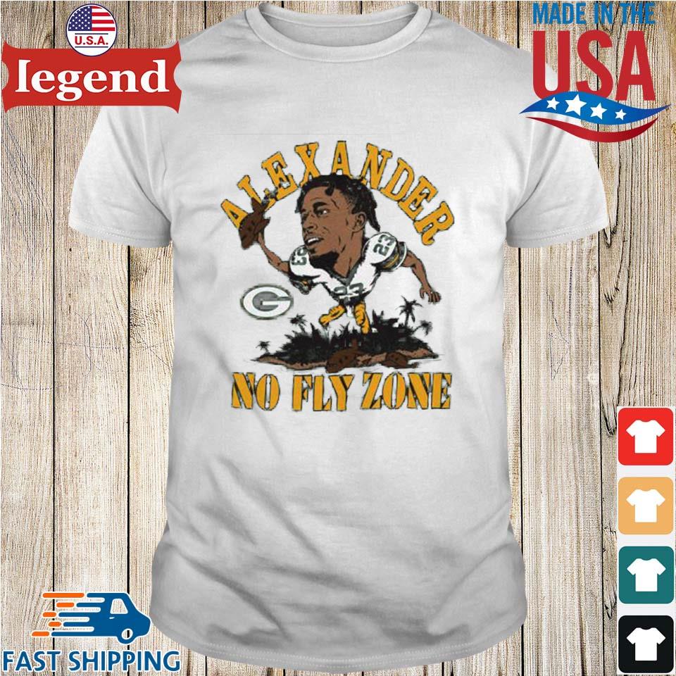 Green Bay Packers #23 Jaire Alexander Island No Fly Zone T-shirt,Sweater,  Hoodie, And Long Sleeved, Ladies, Tank Top