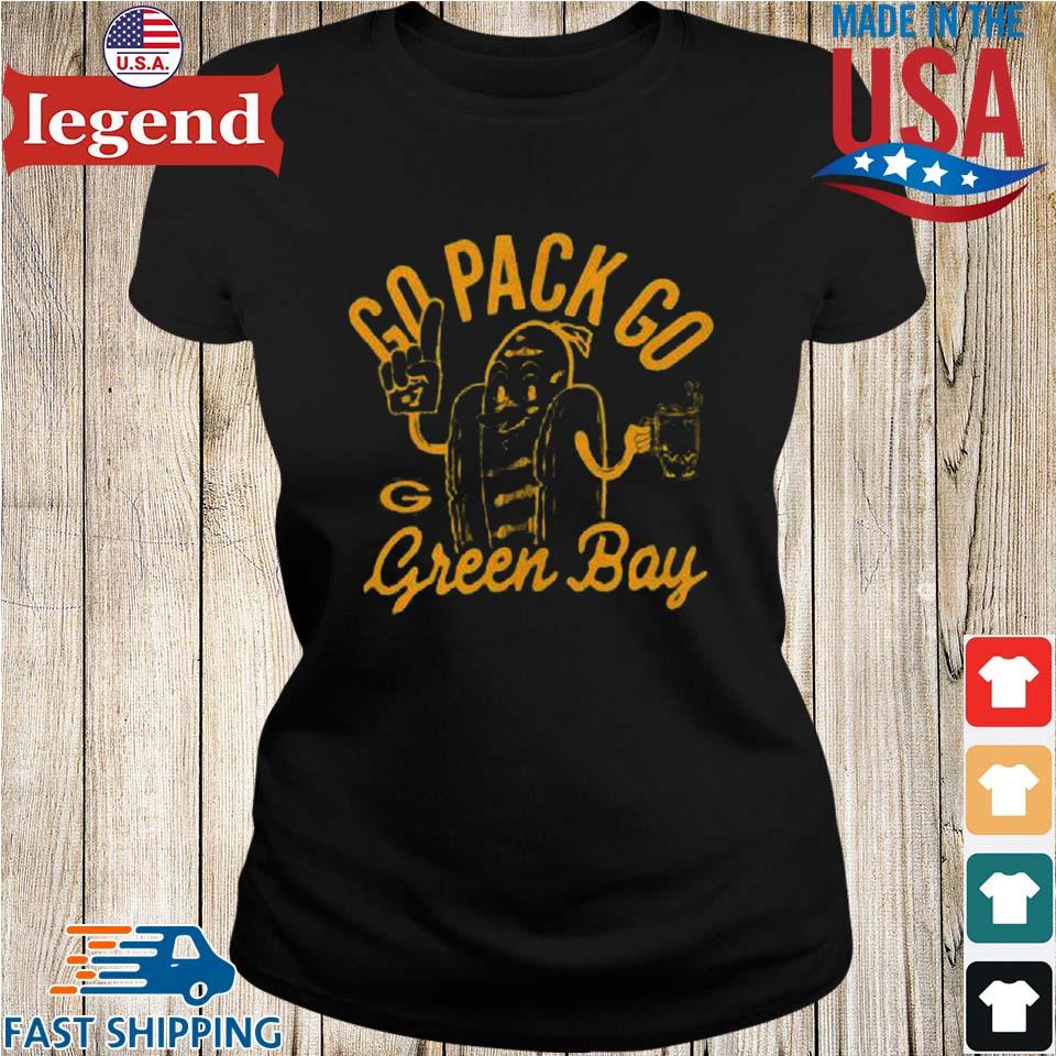 Go Pack Go Logo Green Bay T-shirt, hoodie, sweater, long sleeve and tank top