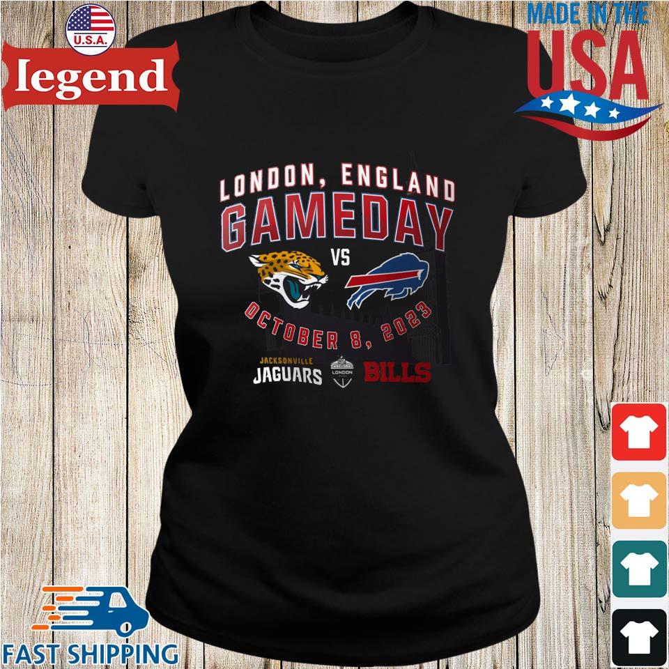 Jacksonville Jaguars Buffalo Bills London England Gameday October 8 2023  Fashion T-Shirt - Binteez