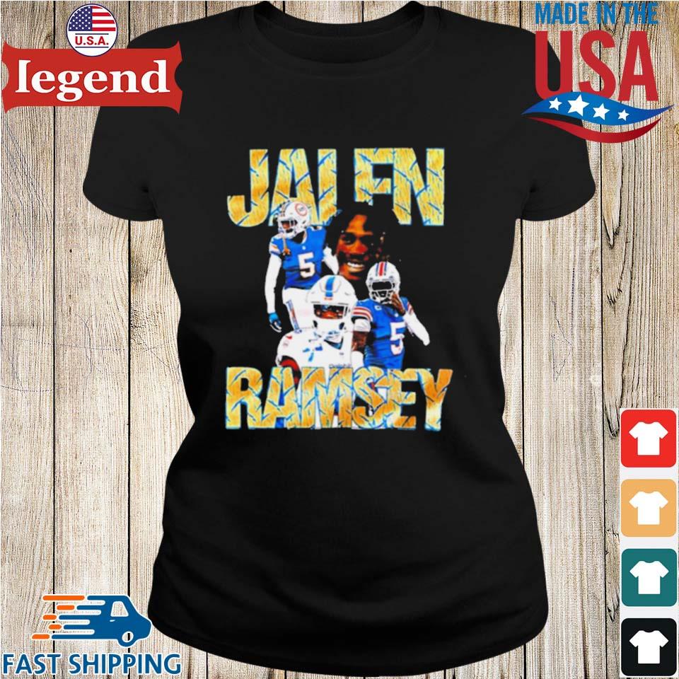 first look at Jalen Ramsey as a Dolphin shirt