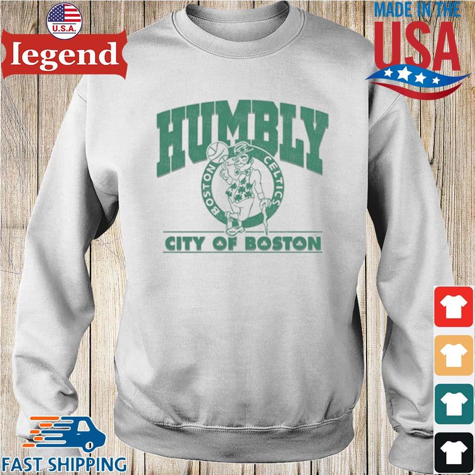 Jayson tatum wearing Boston celtics humbly city of Boston T-shirts, hoodie,  sweater, long sleeve and tank top