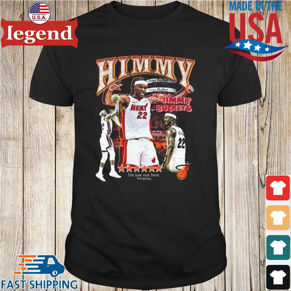 Jimmy Butler I'm Just Out Here Hooping Nba Basketball T-shirt