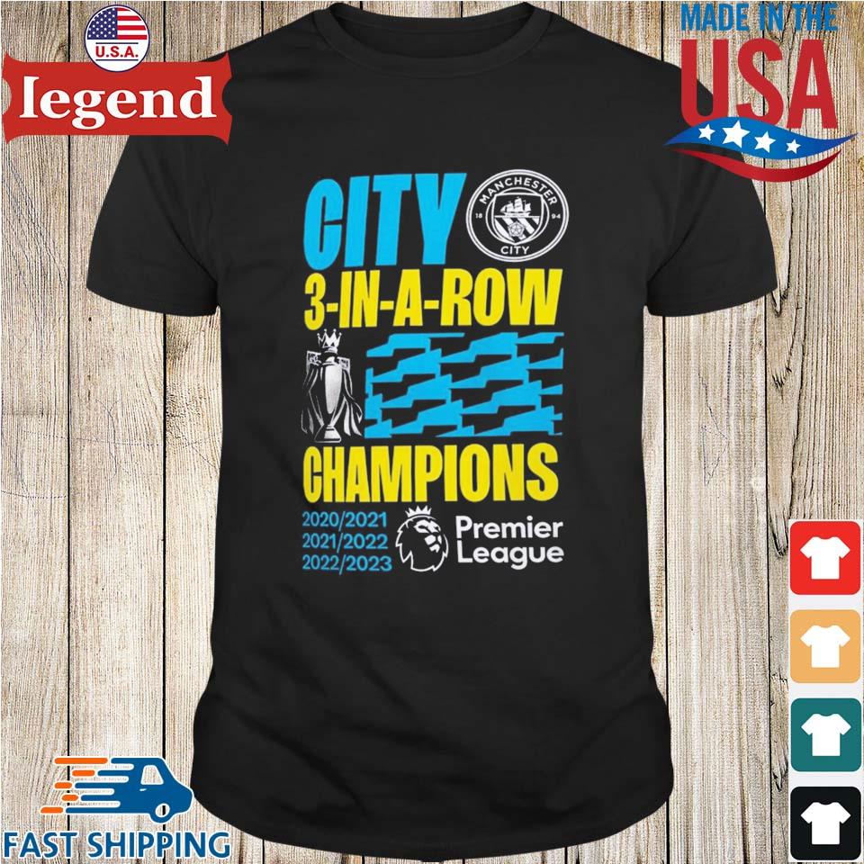 Manchester City 22/23 Premier League Champions Tee