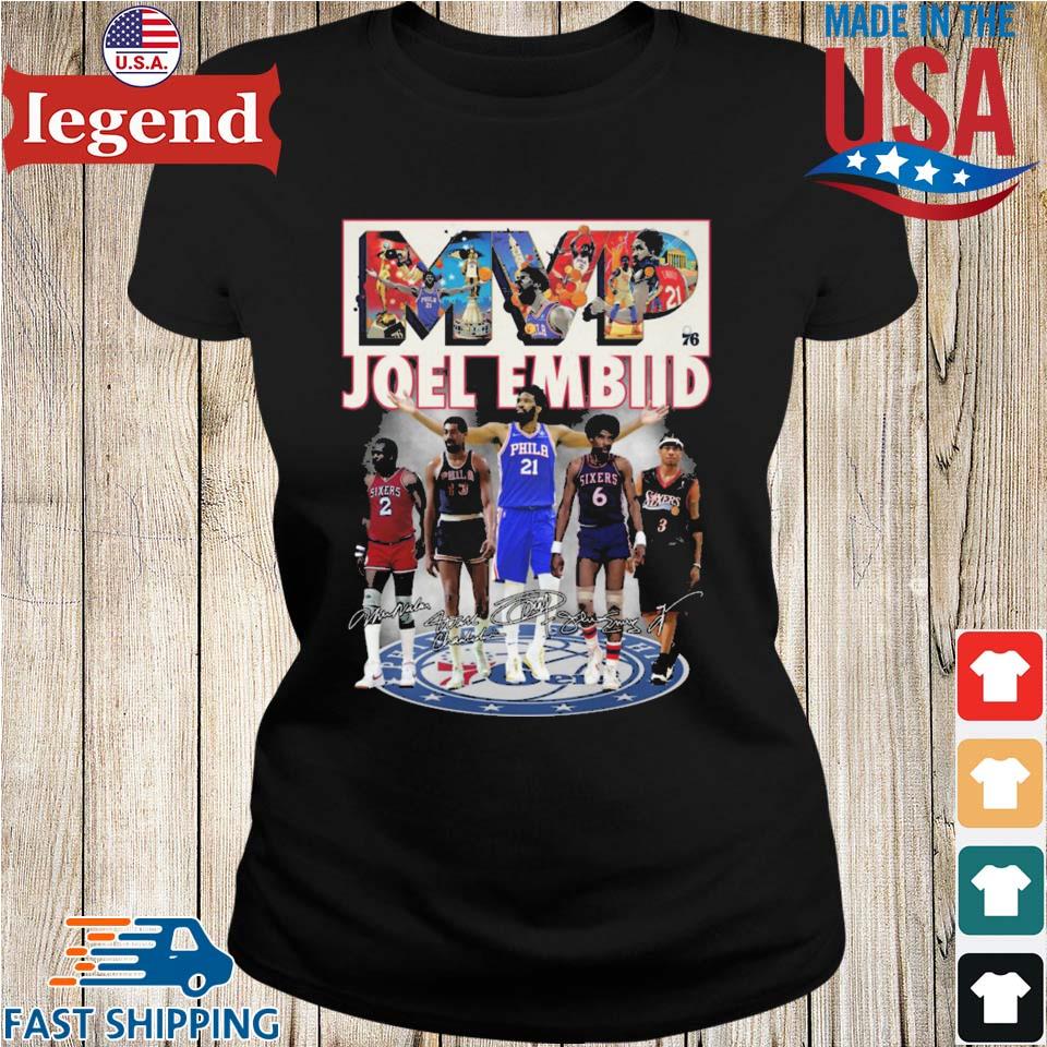 Official Philadelphia 76ers Joel Embiid T-Shirts, Joel Embiid