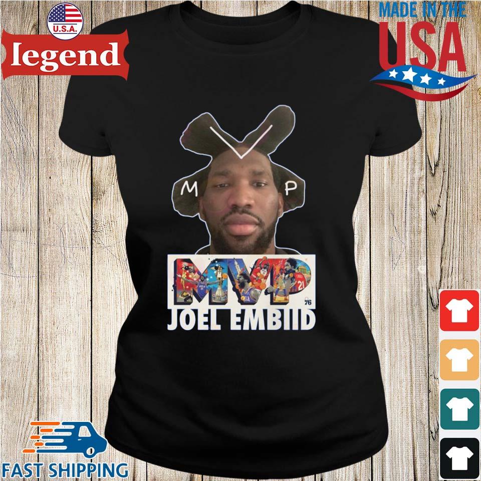 Philadelphia 76ers Mvp Joel Embiid Shirt