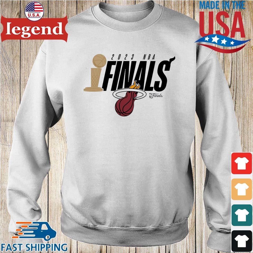 Miami Heat 2023 NBA Finals white hot logo T-shirt, hoodie, sweater, long  sleeve and tank top