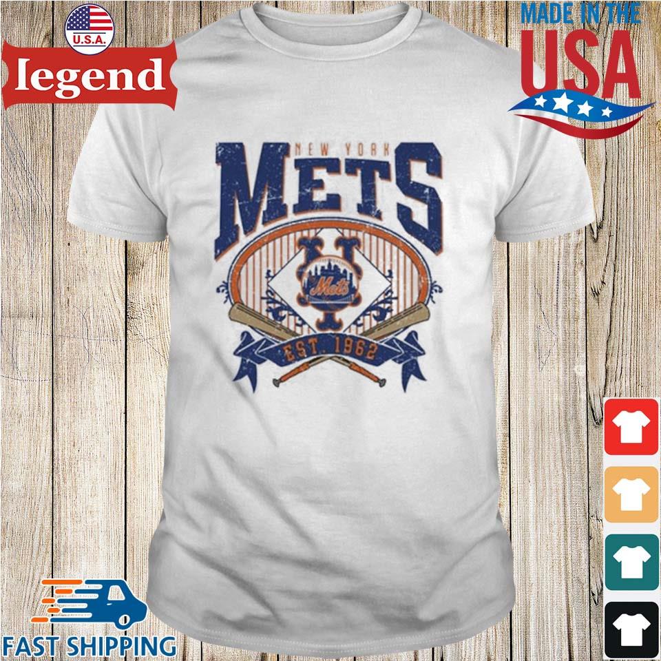 New York Mets EST 1962 Vintage Baseball T Shirt - Bring Your Ideas