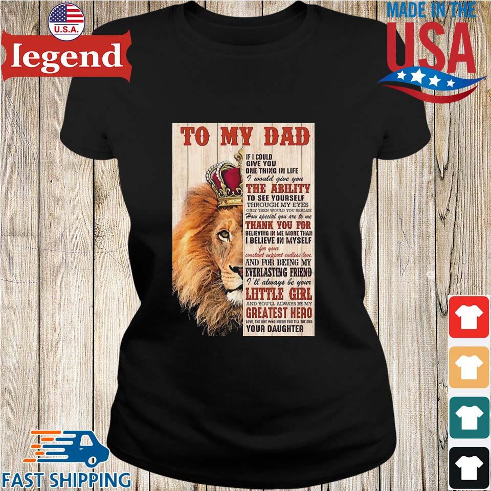 Ladies lion best sale king t shirt