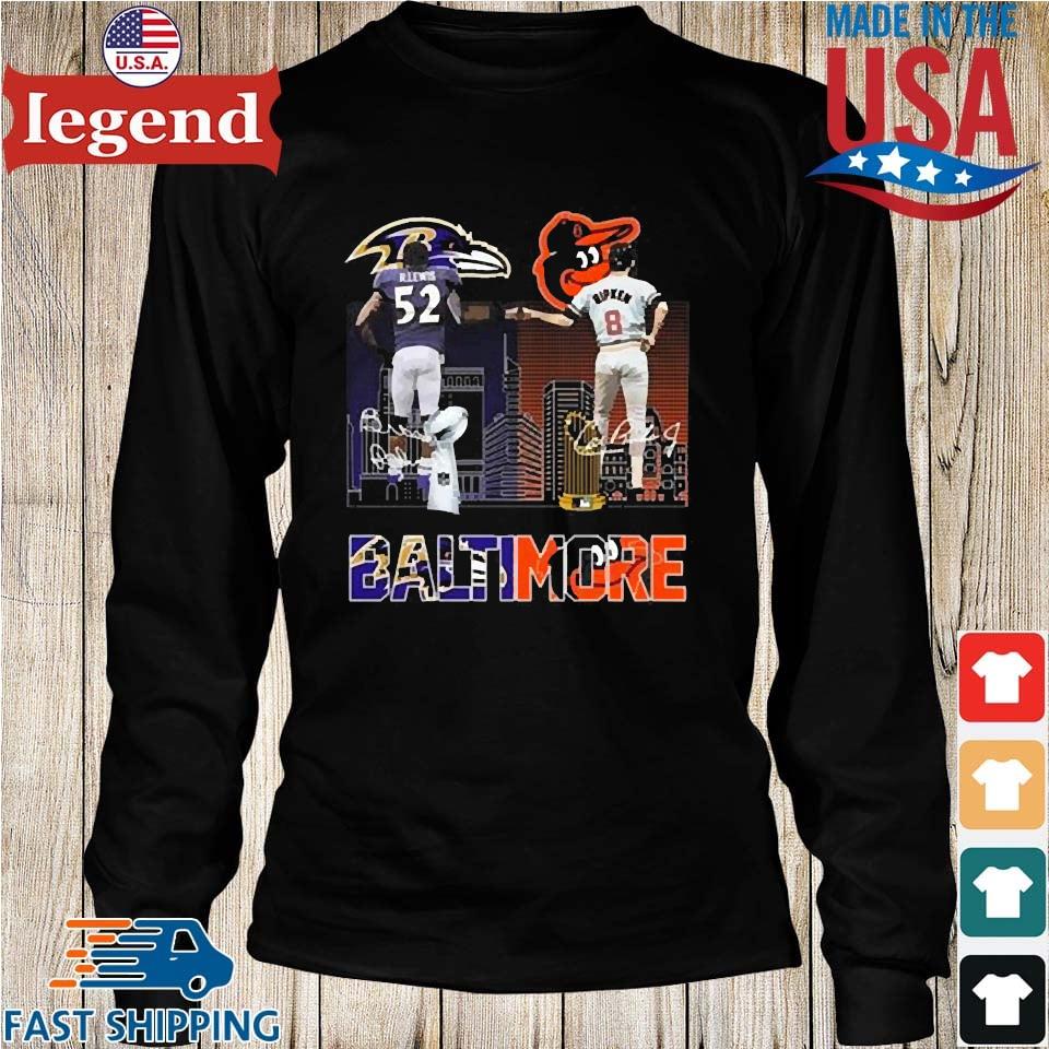 Baltimore Ravens And Baltimore Orioles Logo shirt, hoodie, sweater