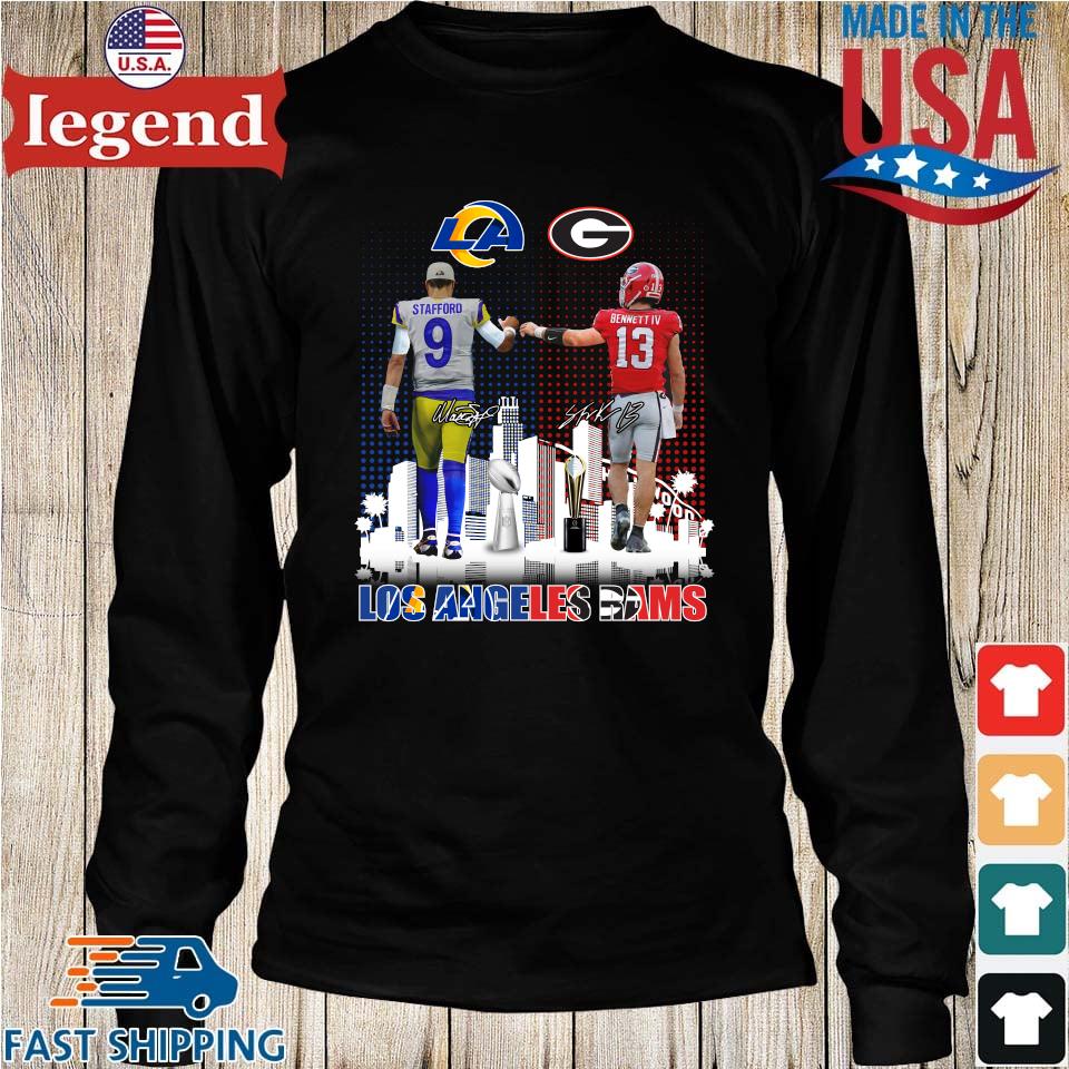 Awesome matthew Stafford 9 Los Angeles Rams Shirt, hoodie, sweater