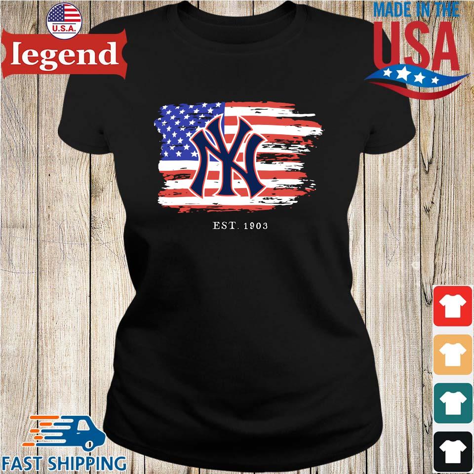 Original Men's New York Yankees New Era Navy 4th Of July Jersey T-shirt,Sweater,  Hoodie, And Long Sleeved, Ladies, Tank Top