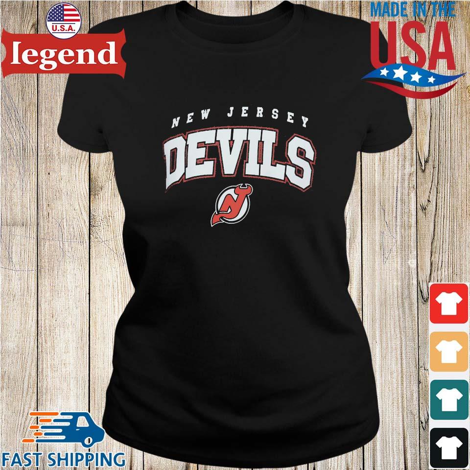 New Jersey Devils Levelwear Logo Richmond T-Shirt - Red