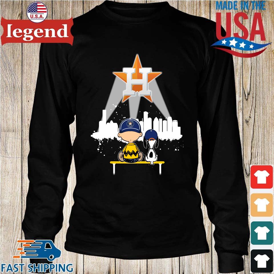 Charlie Brown and Snoopy Houston Astros players shirt, hoodie