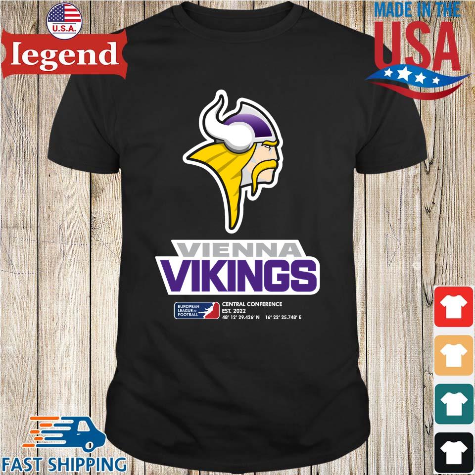 Minnesota Vikings Shirt - Vikings Football Team Short Sleeve Sweatshirt