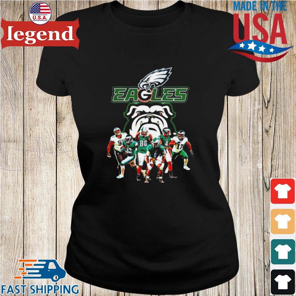 Philadelphia bulldogs Georgia Eagles logo 2023 funny T-shirt, hoodie,  sweater, long sleeve and tank top