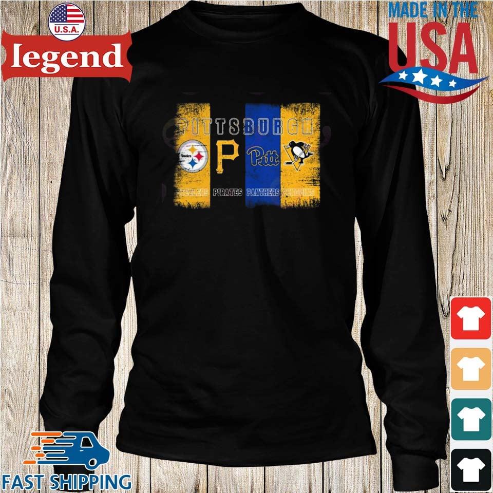 Pittsburgh Steelers Pittsburgh penguins Pittsburgh pirates Shirt, hoodie,  sweater, long sleeve and tank top