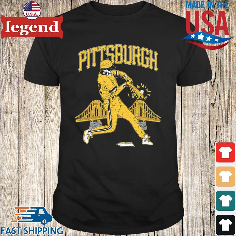 Skeleton Pittsburgh Pirates Baseball Shirt