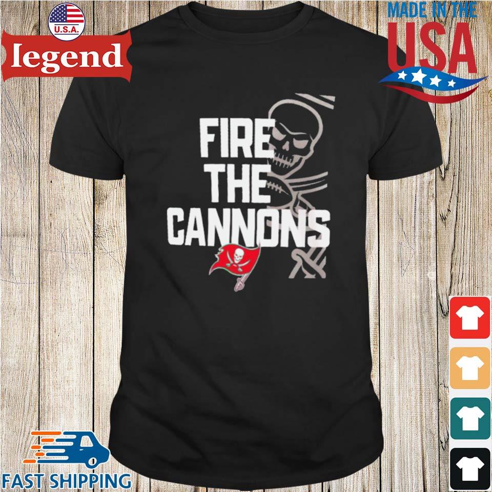 Fire The Cannons Logo Tampa Bay Buccaneers T-shirt, hoodie