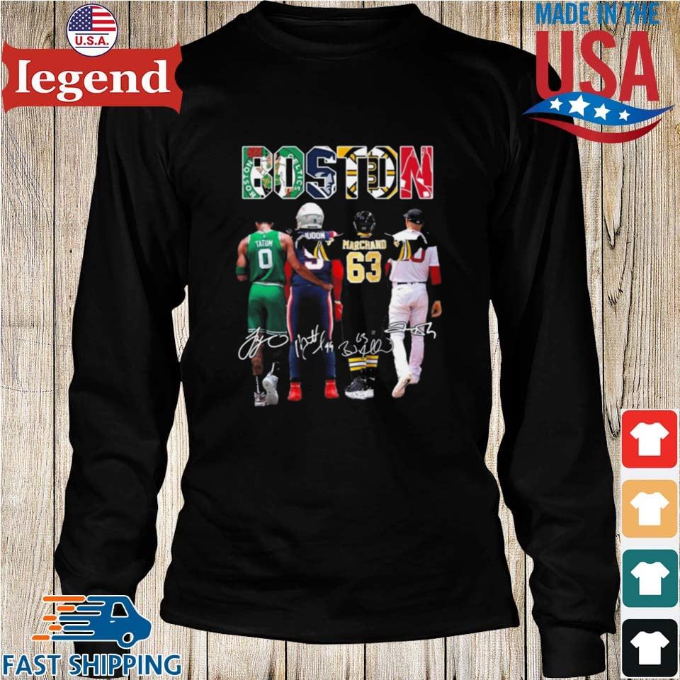 Tatum Marchand Boston Celtics New England Patriots Boston Bruins and Boston  Red Sox Shirt