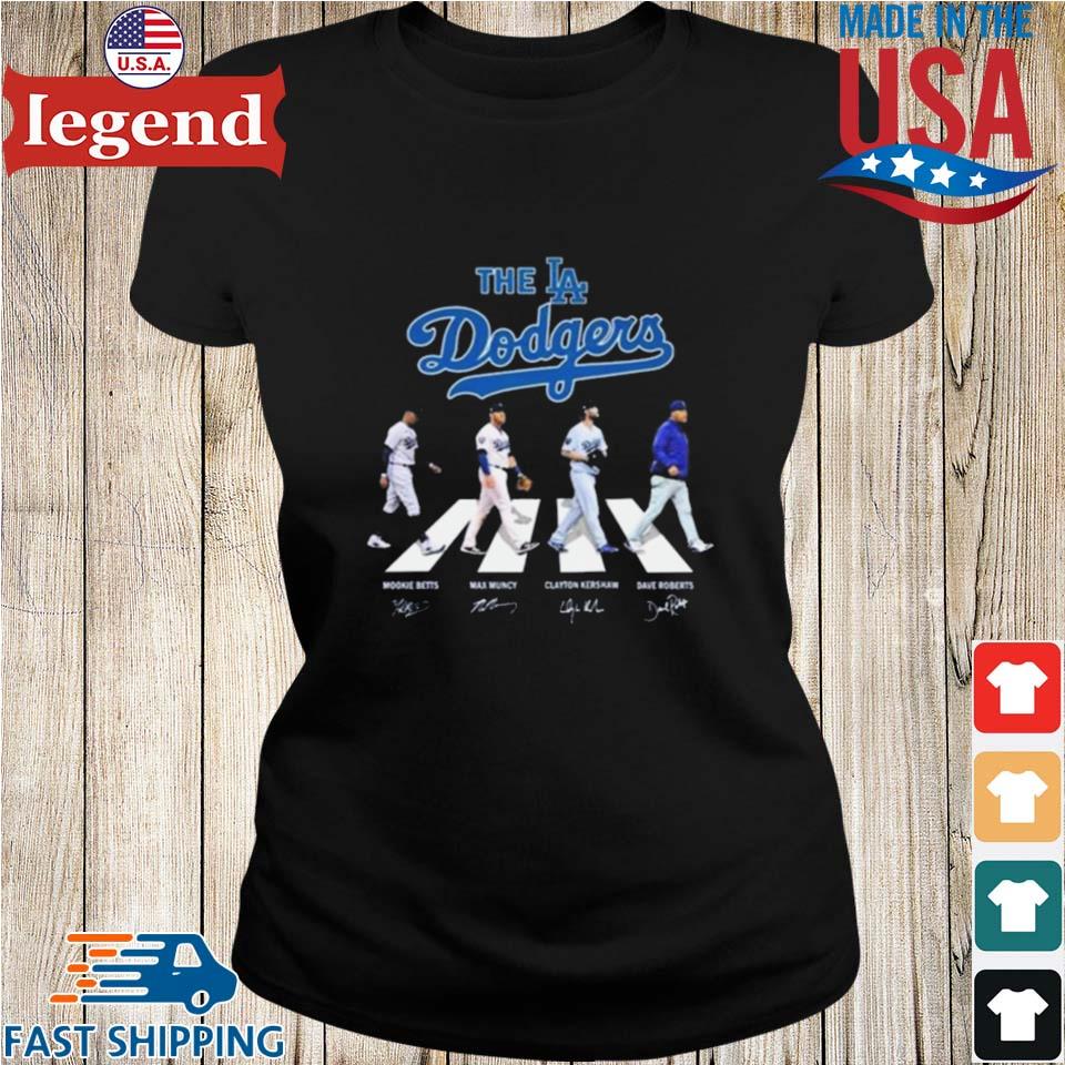 The Los Angeles Dodgers Baseball Abbey Road Signatures Shirt