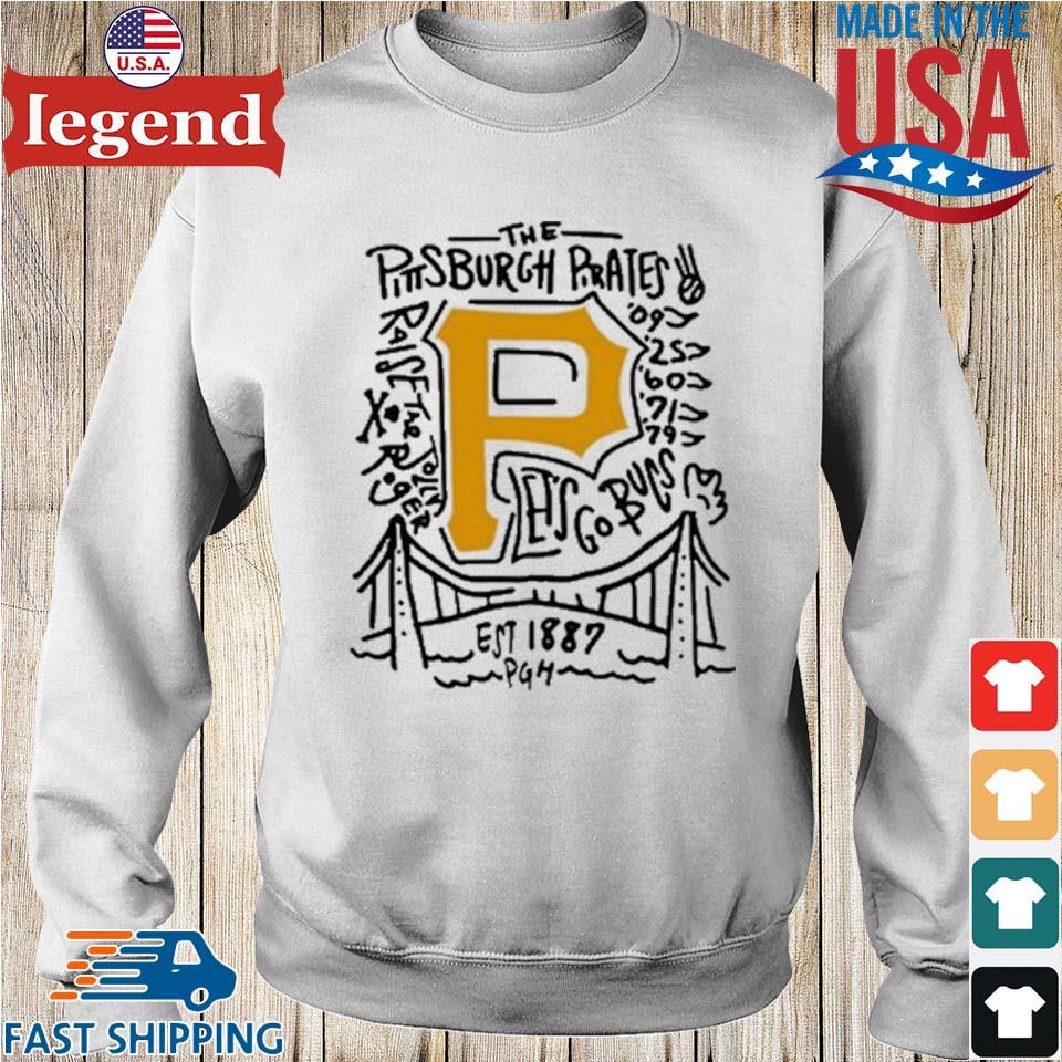 Pittsburgh Pirates Est 1887 Gray Shirt