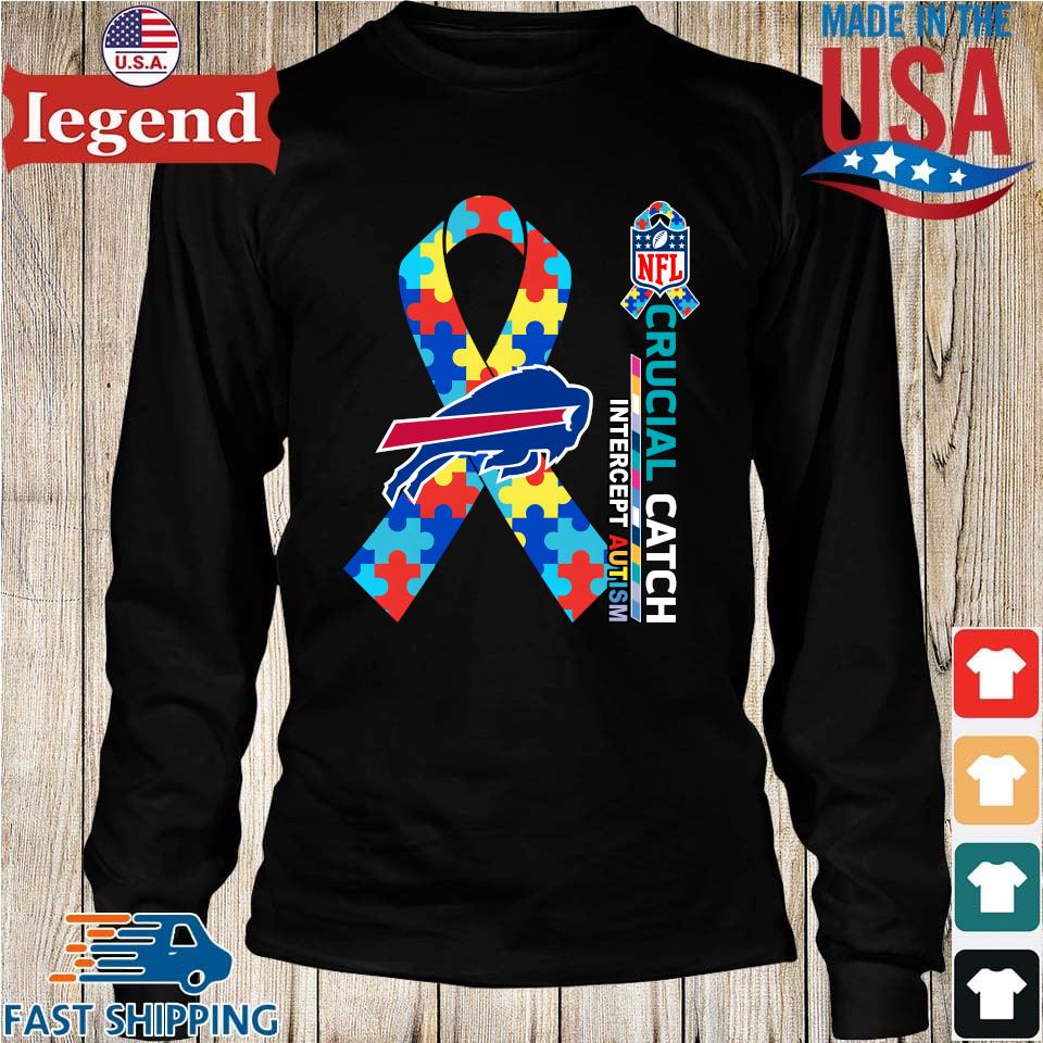 Buffalo Bills crucial catch intercept autism 2023 shirt, hoodie, sweater,  long sleeve and tank top