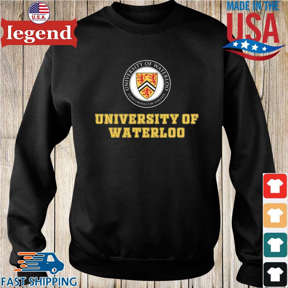 University Of Waterloo Logo T shirt Sweater Hoodie And Long