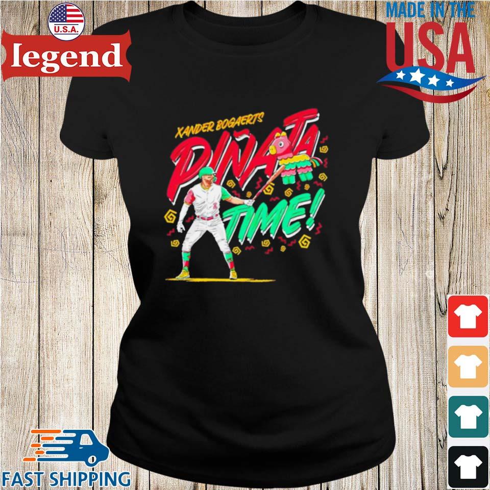 Xander Bogaerts Piñata Time T-shirt,Sweater, Hoodie, And Long