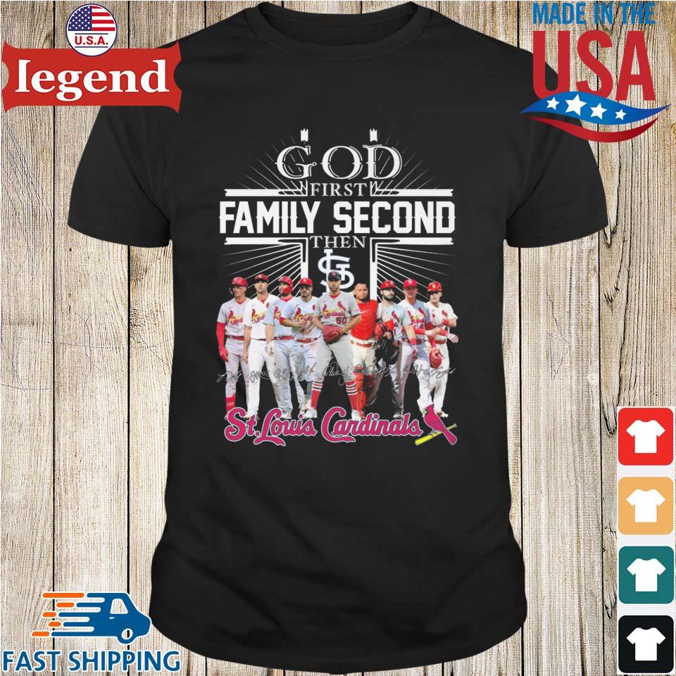 God Family Second Cardinals Baseball Shirt, hoodie, sweater, long sleeve  and tank top