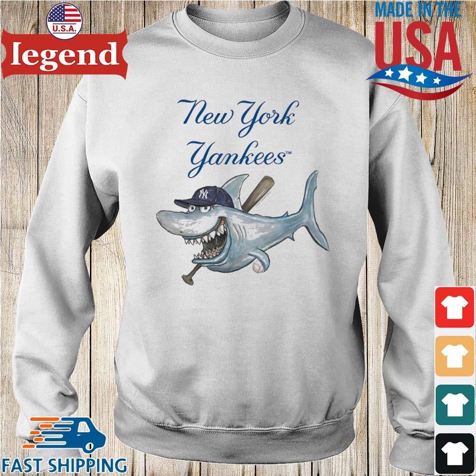 New York Yankees Shark 2023 T-shirt,Sweater, Hoodie, And Long
